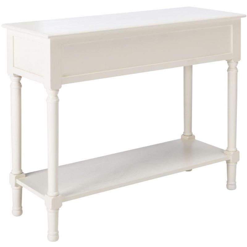 Haines 2 Drawer Console Table - CNS5727D - White - Safavieh
