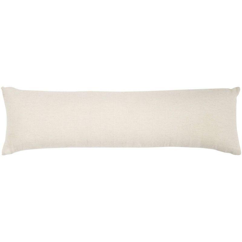 VJ211 Cotton Lumbar Throw Pillow