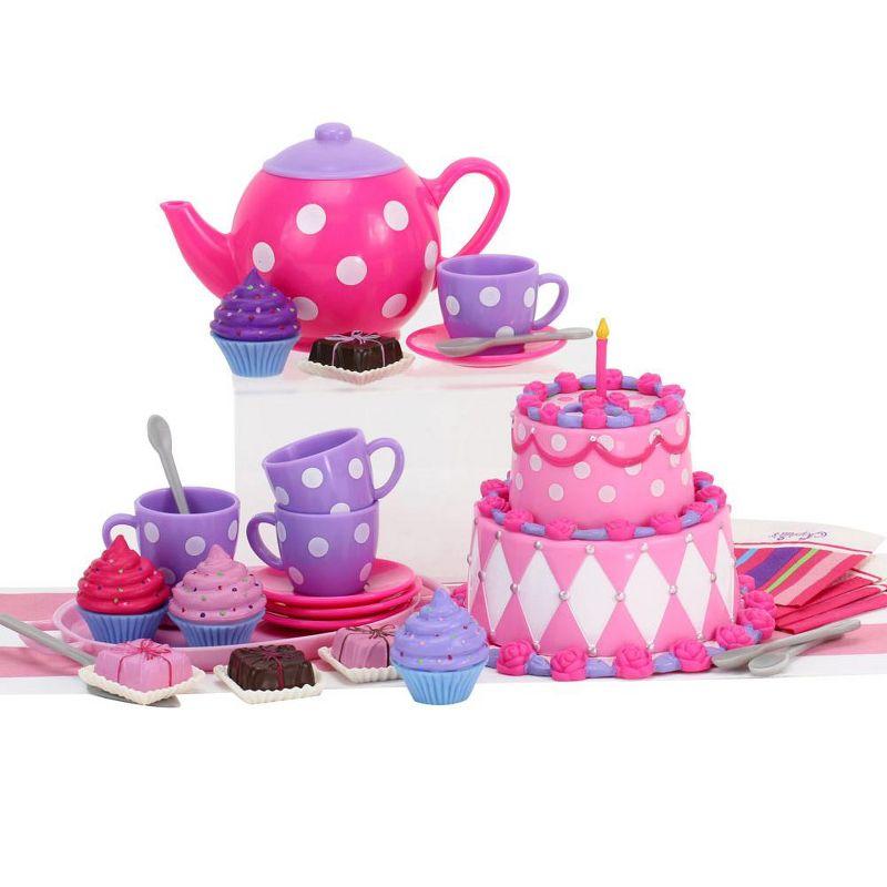 Sophia’s 21-Piece Cake & Tea Party Accessories Set