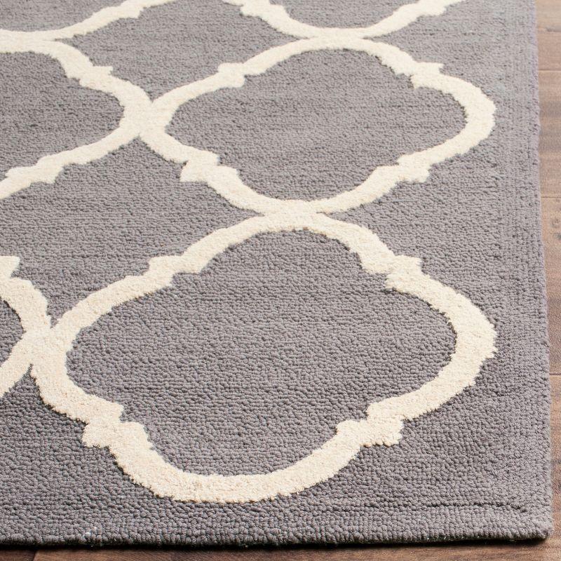 Fullerton Hand Hooked Cotton Pile Geometric Rug