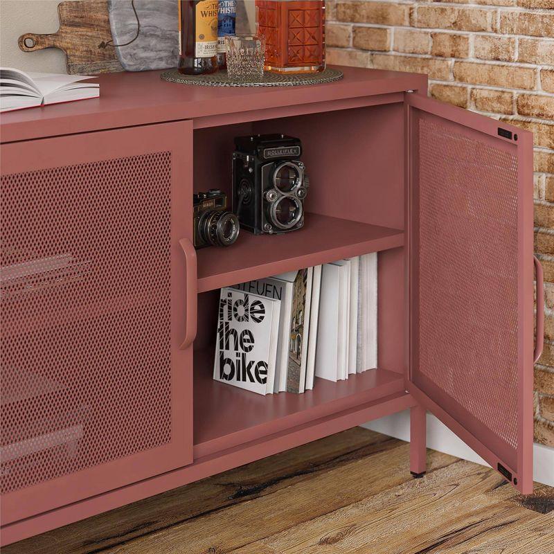 Channing 25.2" Tall Steel 2 - Door Accent Cabinet