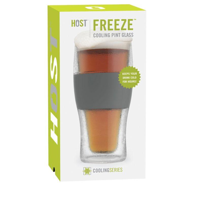 Beer FREEZE Cooling Cup in Grey