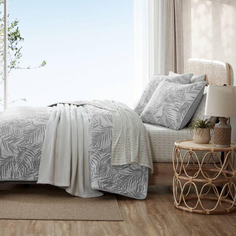 Tommy Bahama Palmday Cotton Reversible Quilt Set