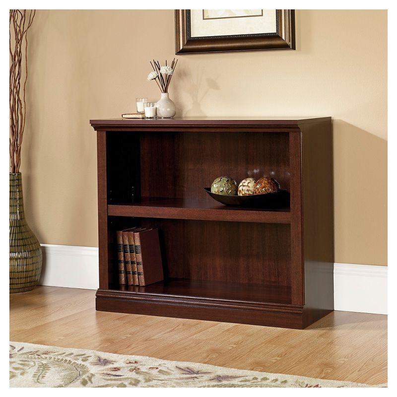 Select Cherry Adjustable 2-Shelf Bookcase