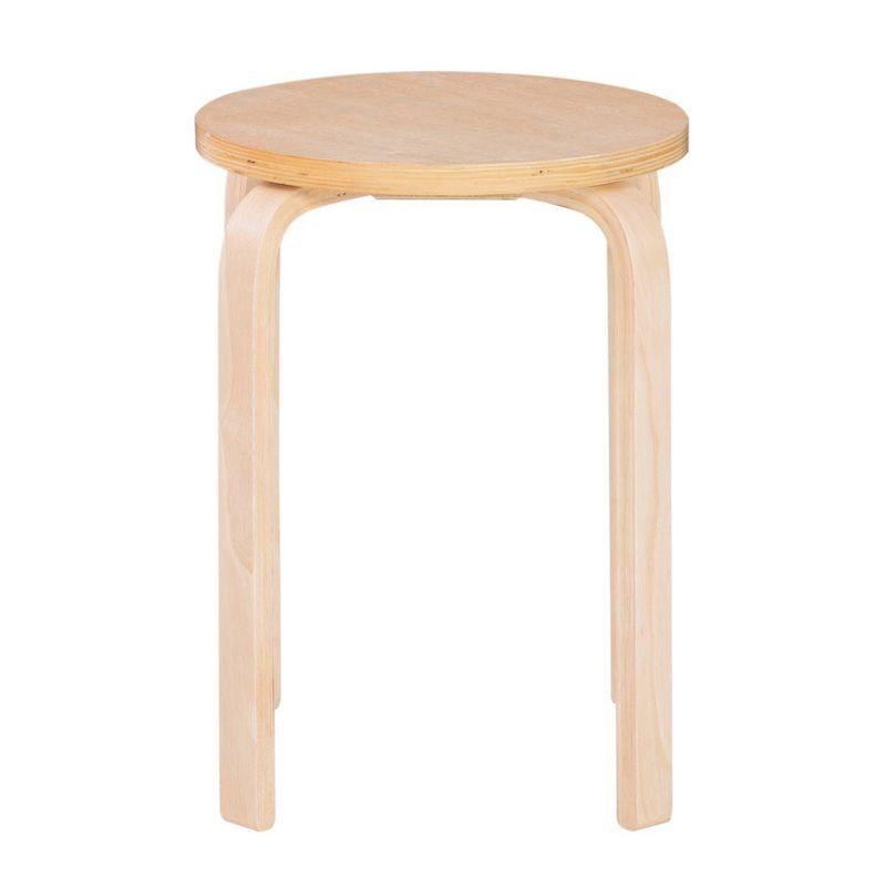 Set of 4 Bentwood Stools - Linon