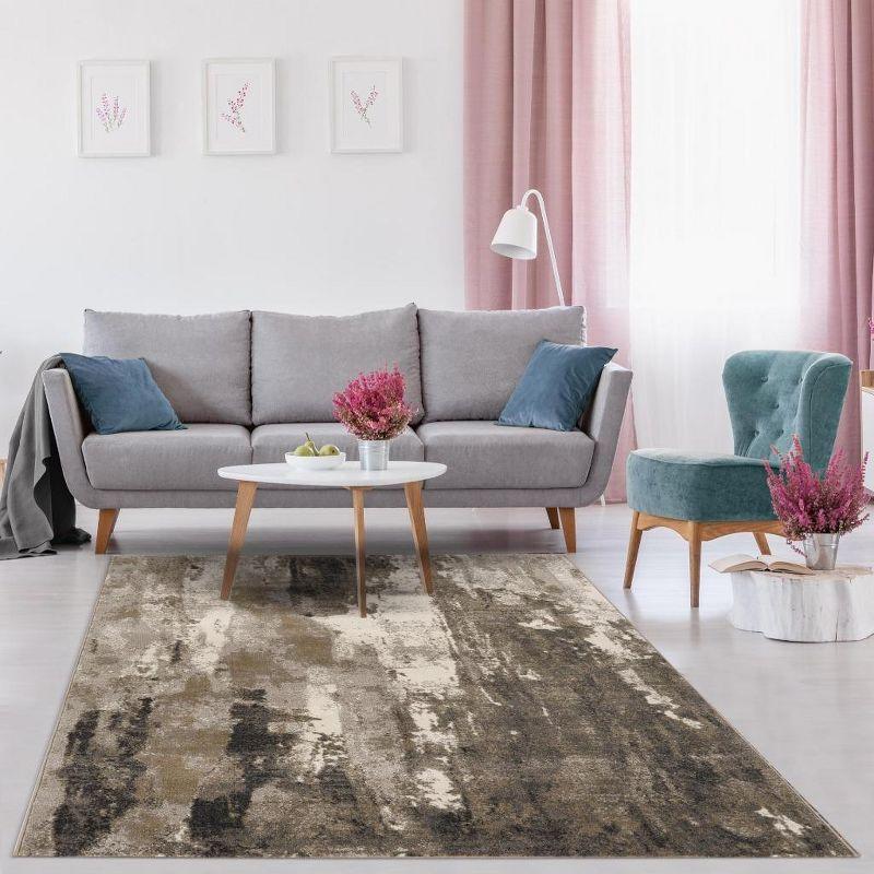 Luxe Weavers Euston Collection Abstract Area Rug