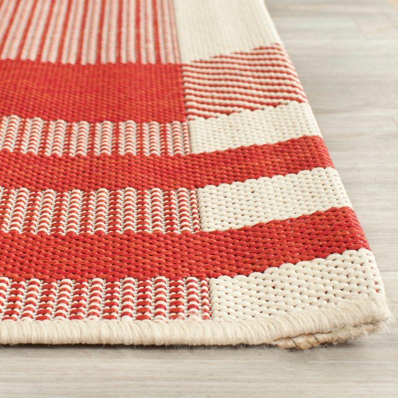Courtyard Performance Plaid Rug