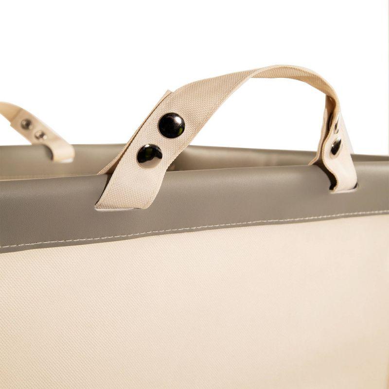 Seville Classics Rolling Commercial Laundry Hamper