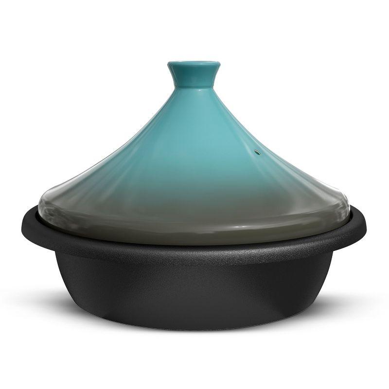 Kook Enameled Cast Iron Tagine, 3.3 Qt