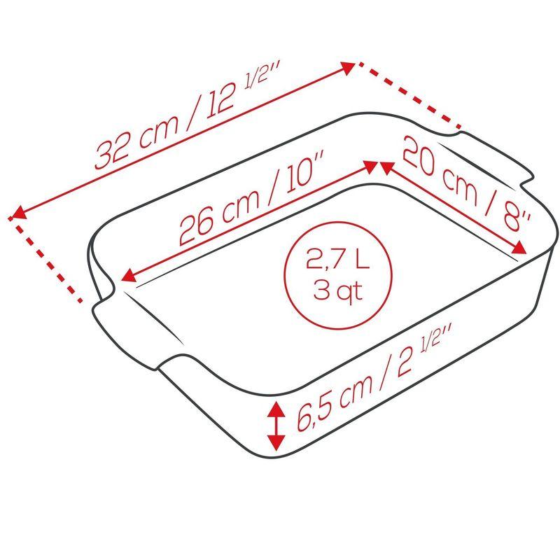 Peugeot Appolia Rectangular Ceramic Baking Dish