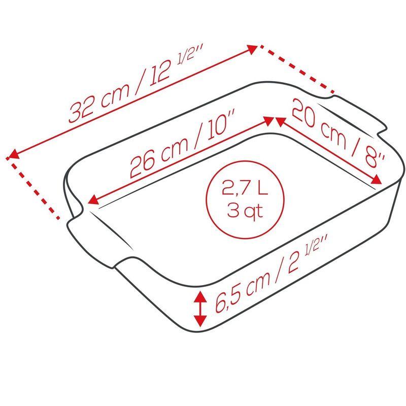 Peugeot Appolia Rectangular Ceramic Baking Dish