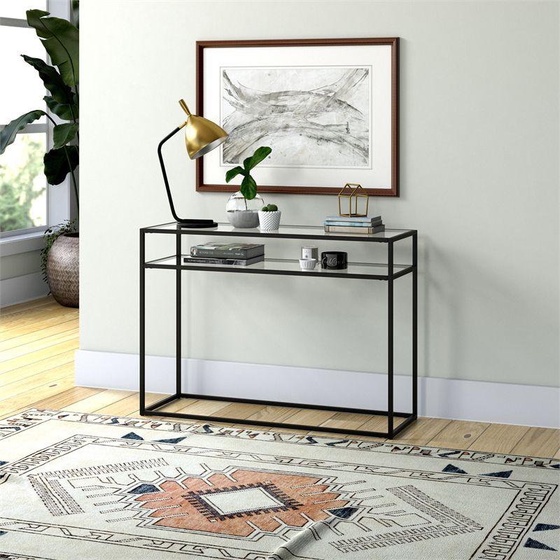 42 Inches Black Console Table - Henn&Hart