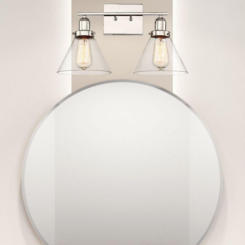 Catalina 2 Light Transparent Dimmable Vanity Light