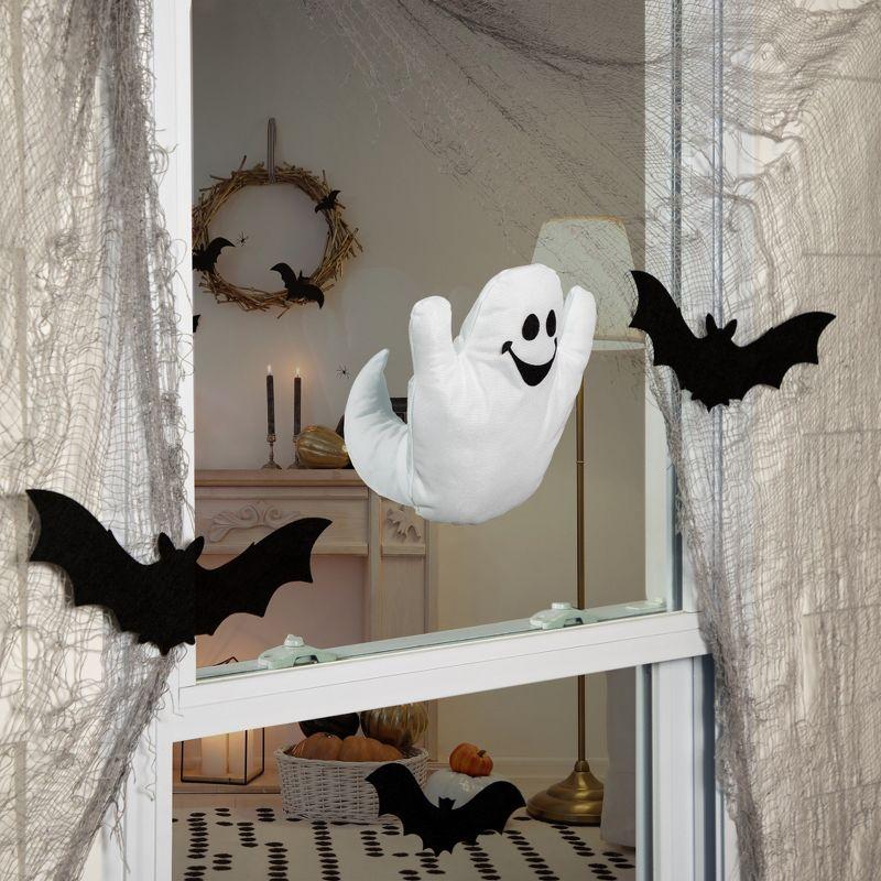 Northlight Seasonal 10" Ghastly Ghost 3-D Halloween Window Decoration