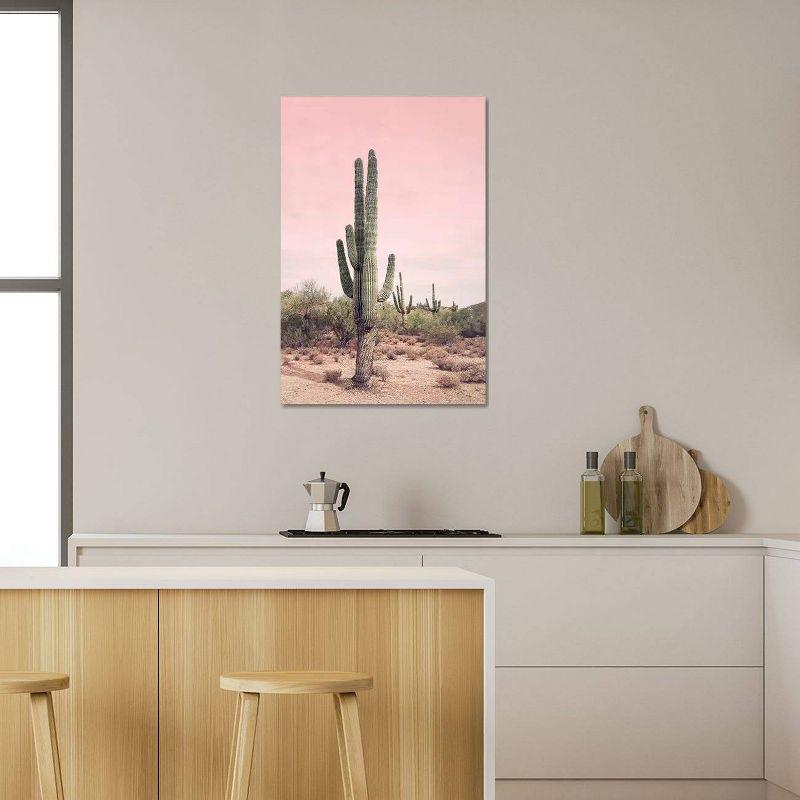 Desert Cactus Blush by Sisi and Seb - Graphic Art Print