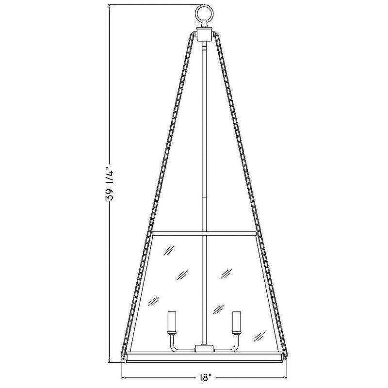 Z-Lite Prescott 4 - Light Pendant in  Brushed Nickel