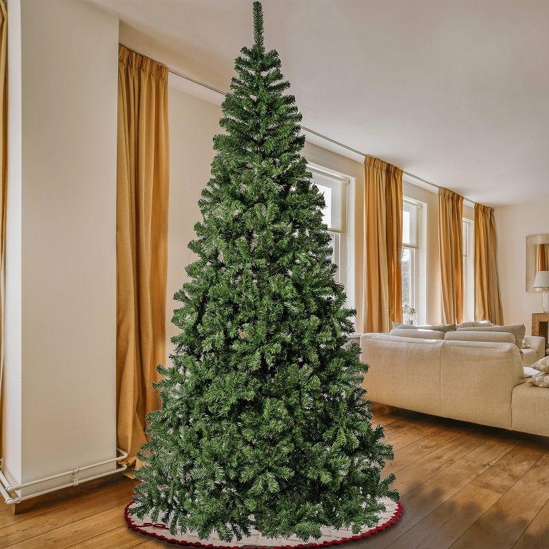 National Tree Company First Traditions 9' Unlit Full Linden Spruce Artificial Christmas Tree