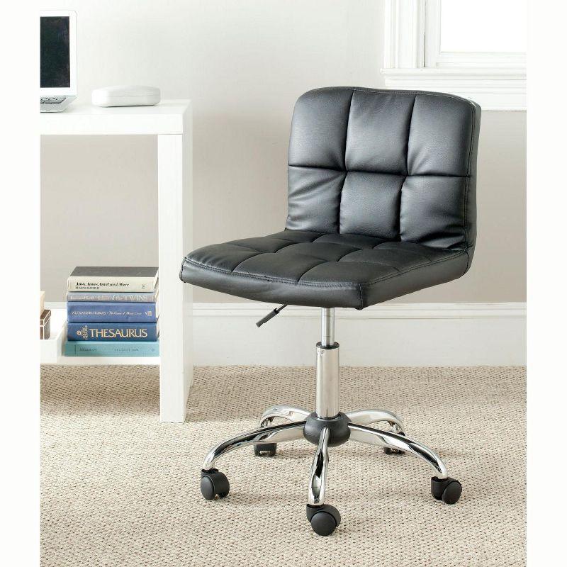 Brunner Desk Chair - Black - Safavieh