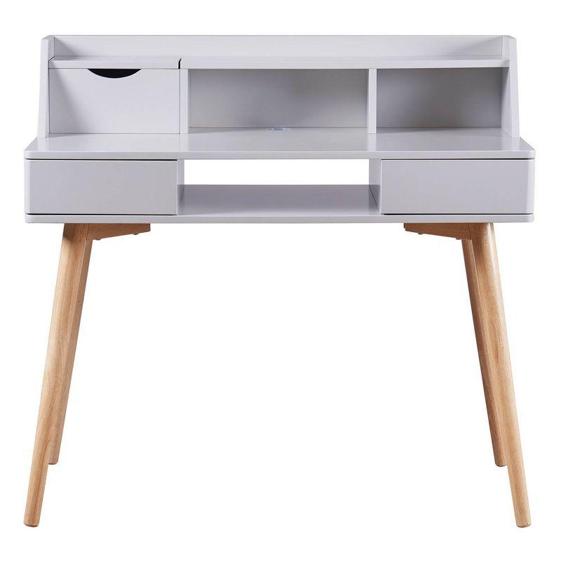 Creativo Wooden Writing Desk with Storage - Teamson Home