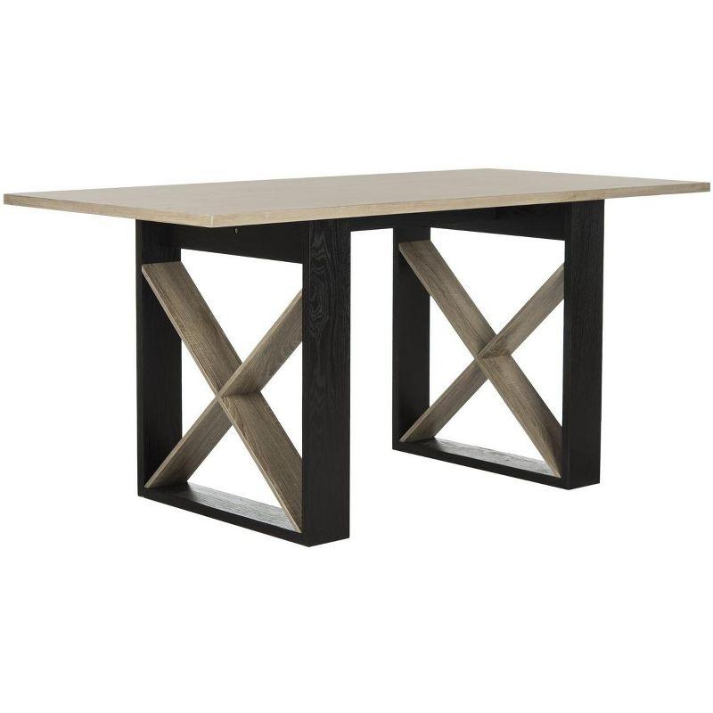 Monty Dining Table - Light Grey - Safavieh