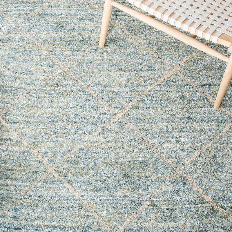 Himalaya HIM423 Handmade Area Rug - 5'x8' - Blue - Safavieh
