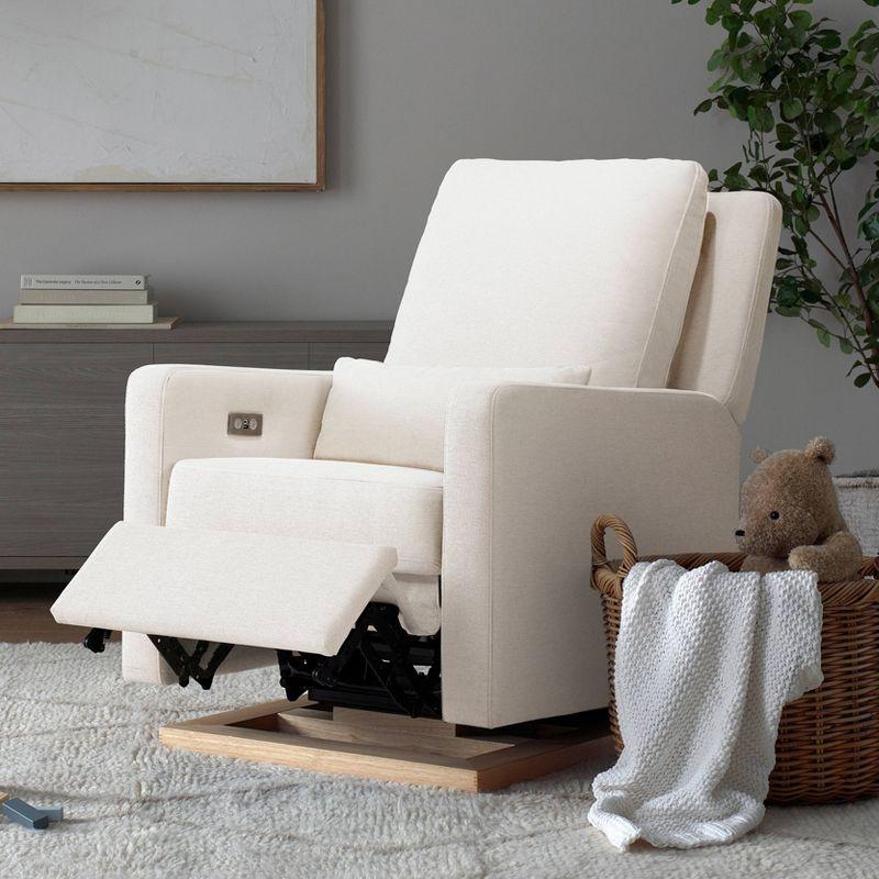 Sigi Electronic Recliner And Glider In Eco-Performance Fabric With USB Port | Water Repellent & Stain Resistant