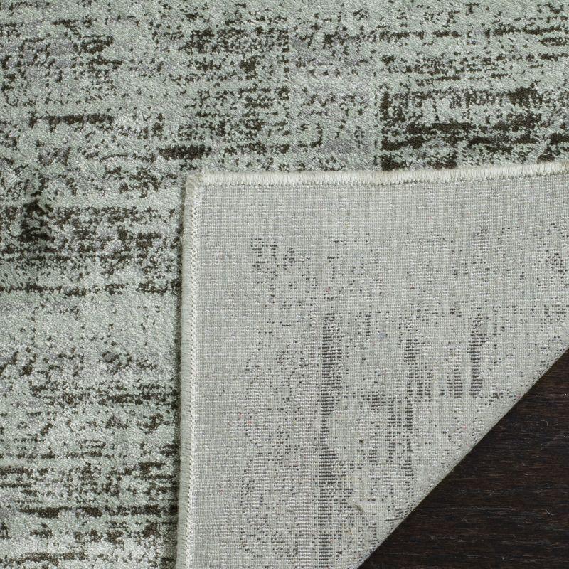 Vintage VTG113 Power Loomed Indoor Skid-Resistant Area Rug - Spruce - 4'x5'7" - Safavieh