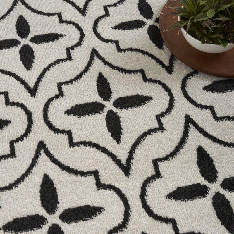 Nourison Essentials Moroccan Modern Indoor Outdoor Rug