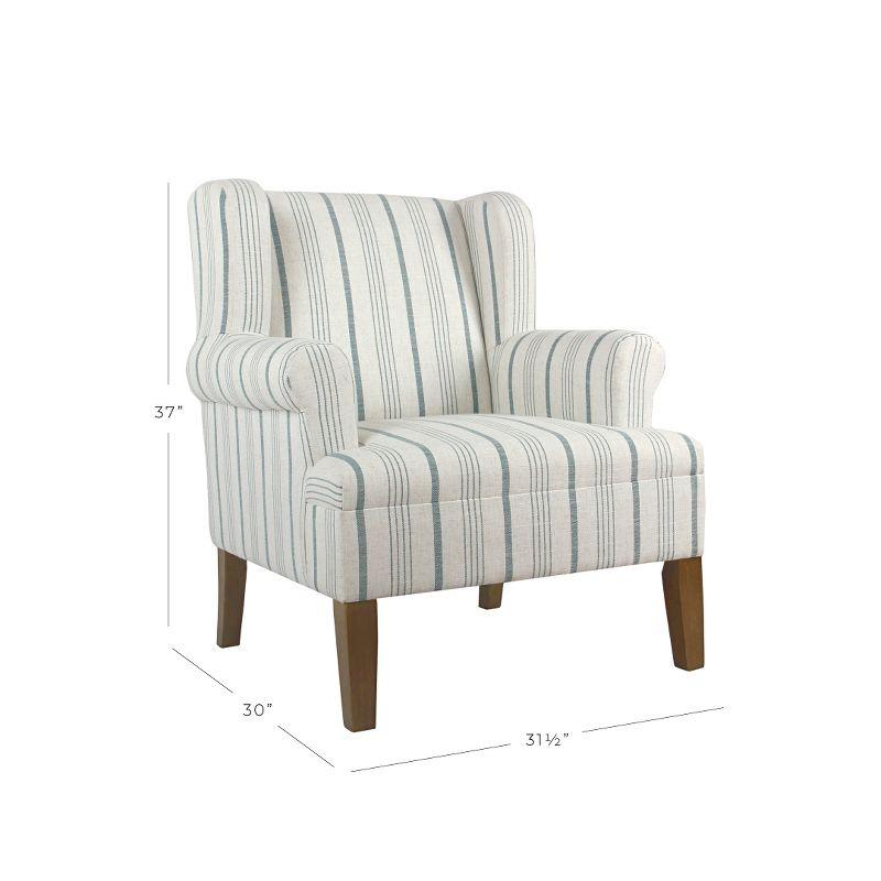 Emerson Rolled Arm Accent Chair - Homepop