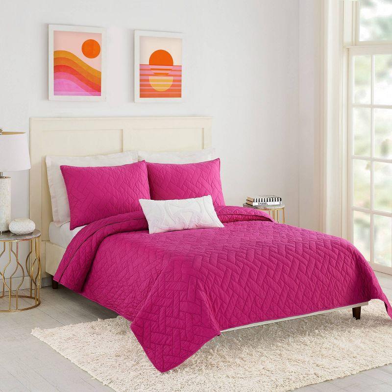 Trina Turk 3pc Dream Weaver Coverlet Set