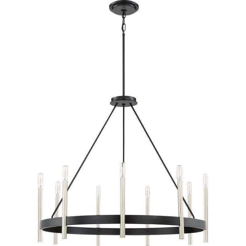 Anthem Mystic Black 9-Light Candle-Style Chandelier