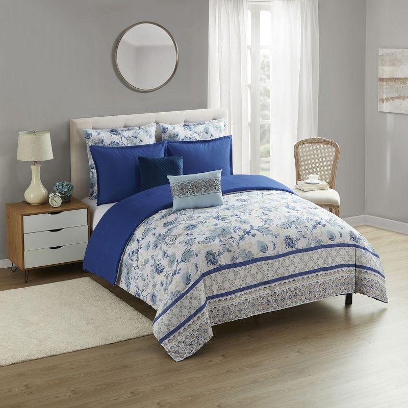 Sweet Home Collection Margolis 7 Piece Comforter Set