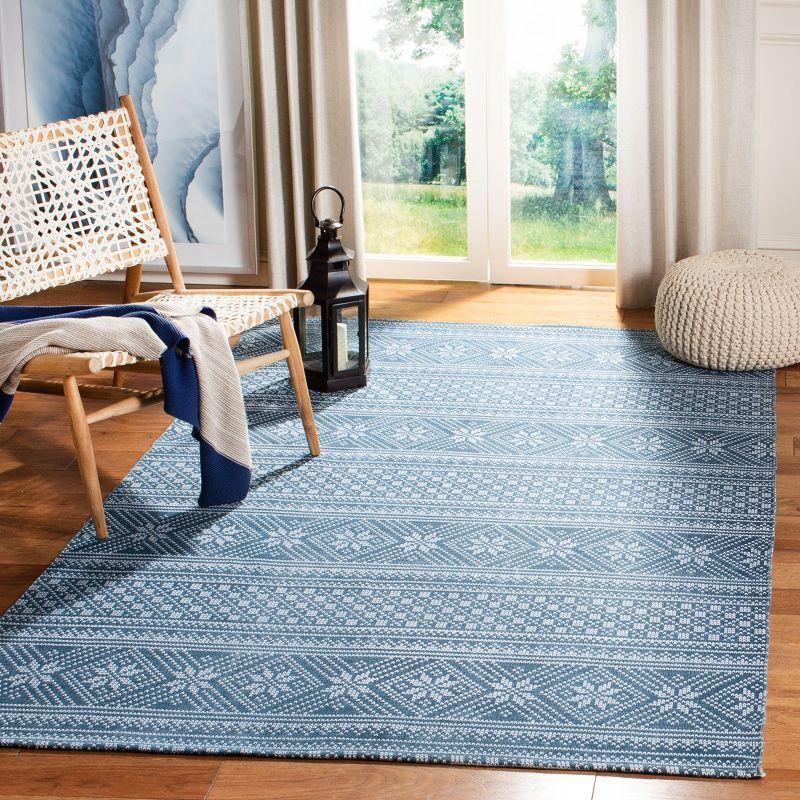 Cedar Brook CDR711 Loomed Indoor Accent Rug - Blue/Ivory - 3'x5' - Safavieh
