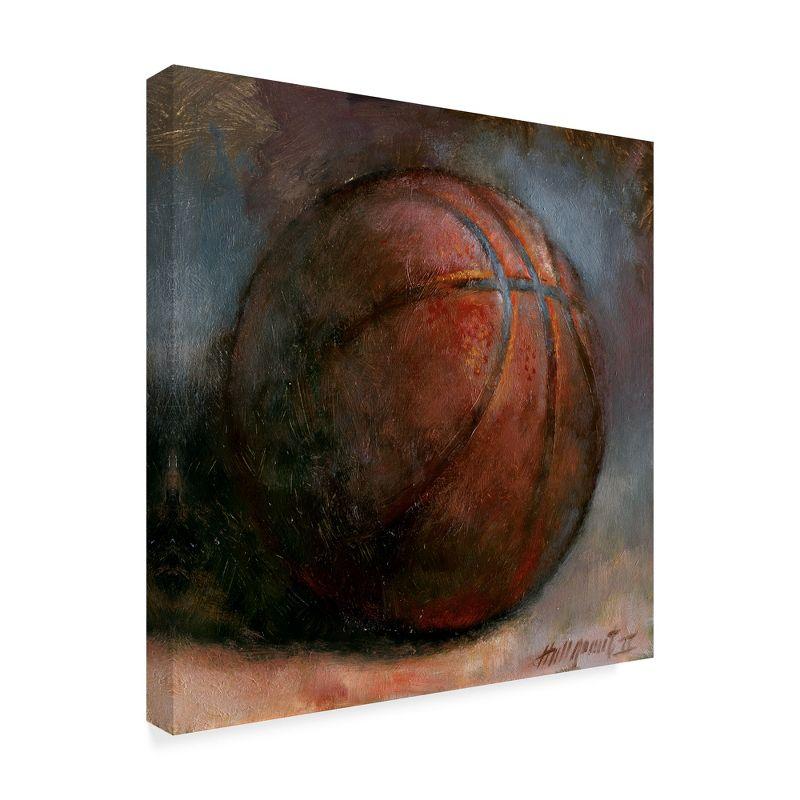 Hall Groat II Basketball Sports Canvas Art 18" x 18"