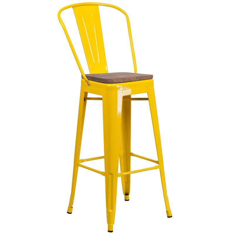 Steel Outdoor Stool