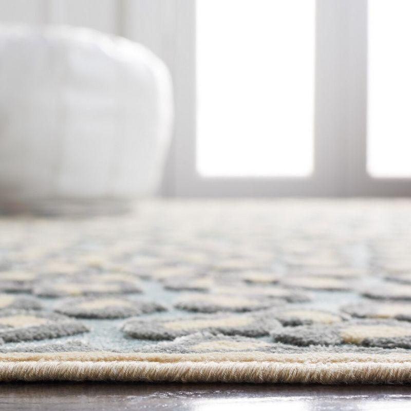 Paradise PAR84 Power Loomed Indoor Area Rug - Cream/Spruce - 8'x10' - Safavieh.