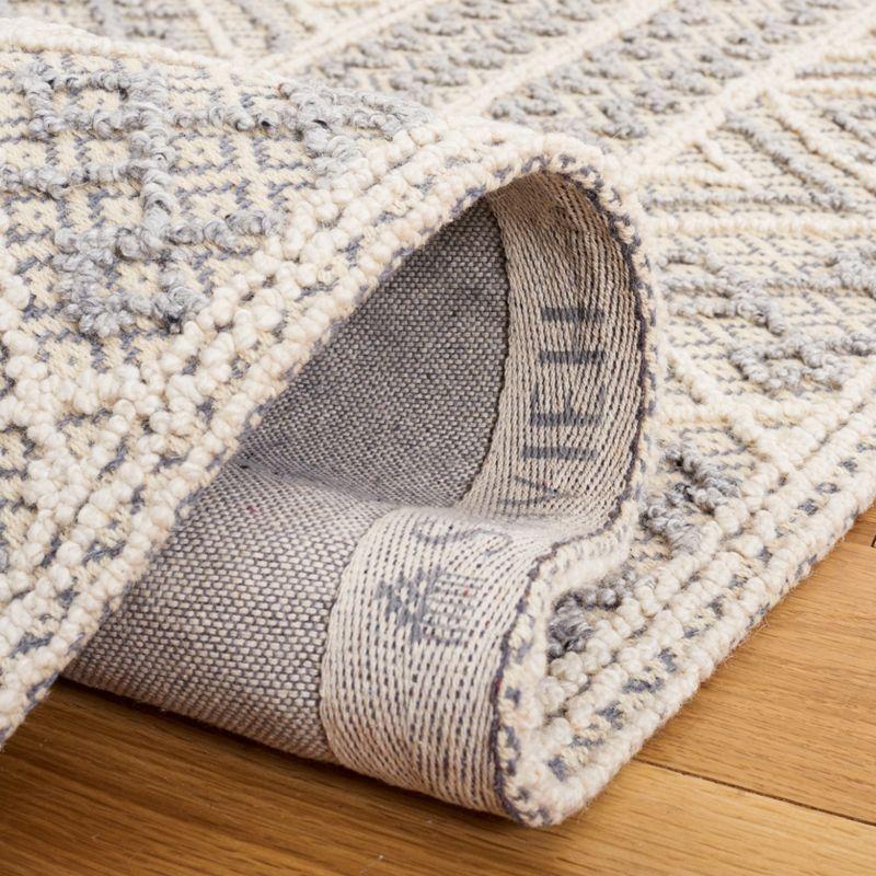 Trace TRC229 Hand Tufted Area Rug - Grey/Beige - 8'x10' - Safavieh.
