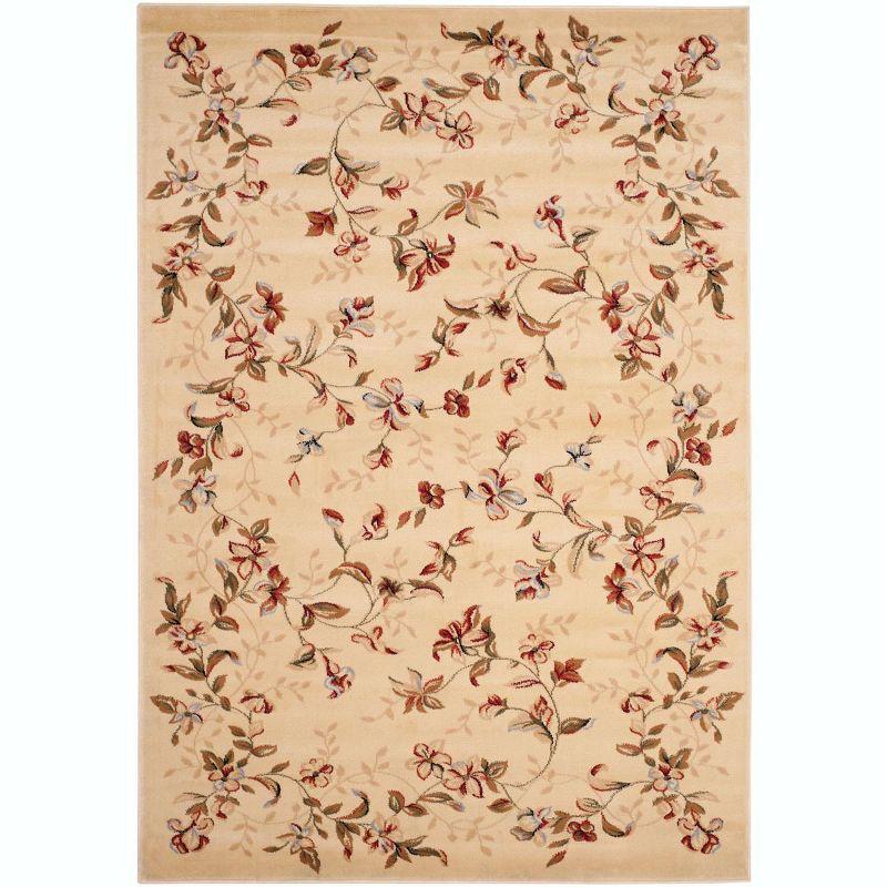 Lyndhurst LNH325 Power Loomed Area Rug - Beige - 5'3"x7'6" - Safavieh.