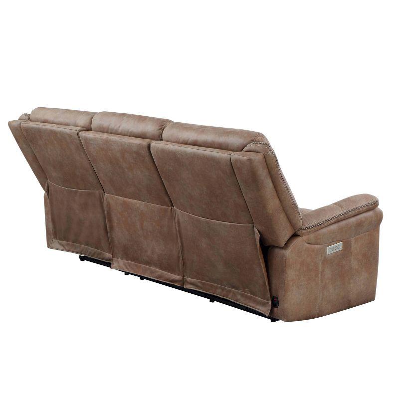 Morrison Power Recliner Sofa Camel - Steve Silver Co.