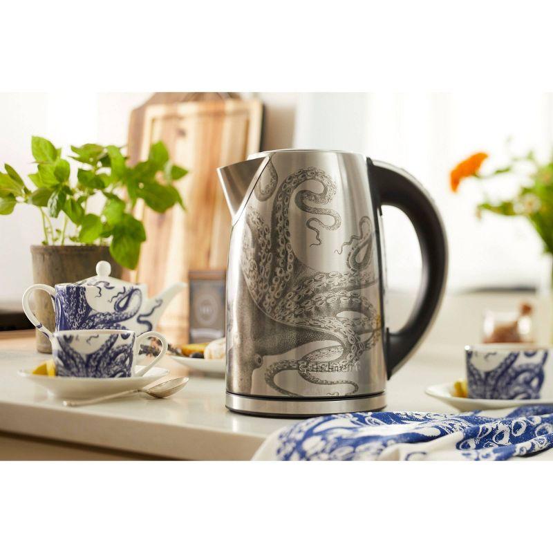 Cuisinart Caskata PerfecTemp 1.7-Liter Cordless Programmable Electric Tea Kettle with Stay Cool Non-Slip Handle