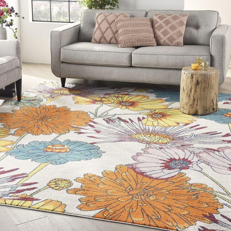 Nourison Allur Oversized Flowers Indoor Area Rug