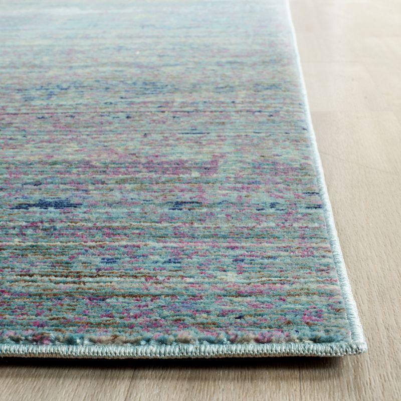 Valencia VAL203 Power Loomed Indoor Accent Rug - Turquoise/Multi - 3'x5' - Safavieh