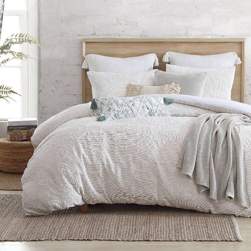 Peri Home Folky Floral Comforter Set Amber Gold (Set of 3)