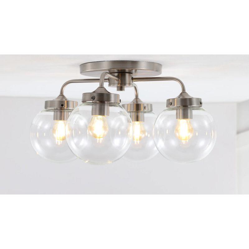 Ailana Glass Semi Flush Mount