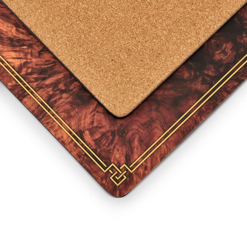 Pimpernel Walnut Burlap Placemats 15.7 X 11.7" (Set of 4)