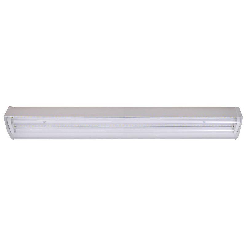 GE Grow Light Fixture for Flowers and Fruit 2'': LED, 40W, 2000 Lumens, Non-Standard Shape, 24'' Bulb, Suitable for Damp Locations