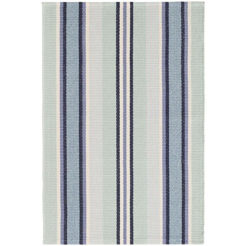 Barbados Stripe Handwoven Cotton Rug
