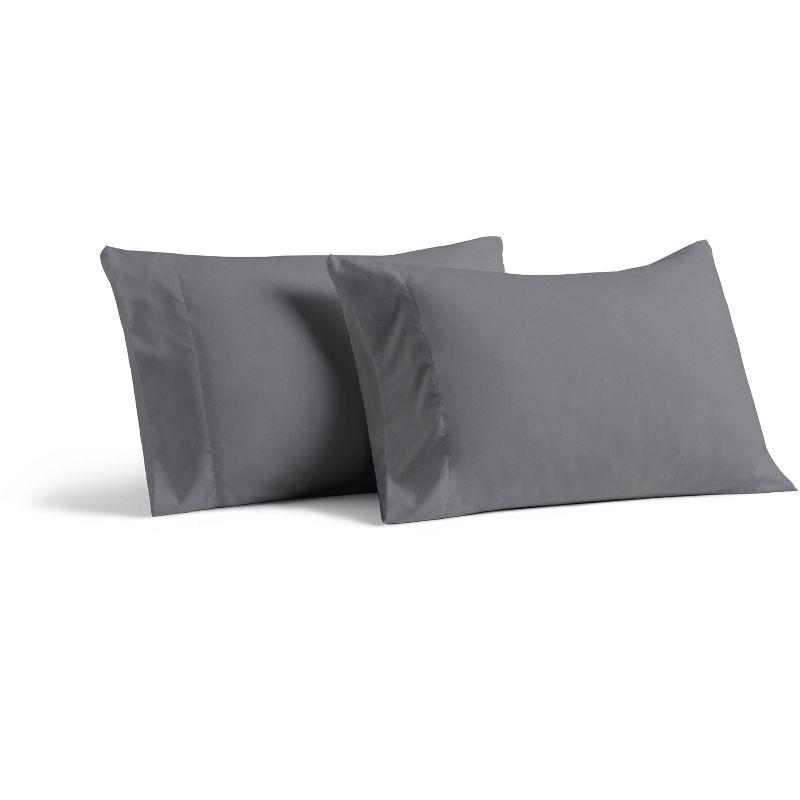 Cosy House Collection Luxury Rayon Derived from Bamboo Set of 2 Pillowcases - Cream, King