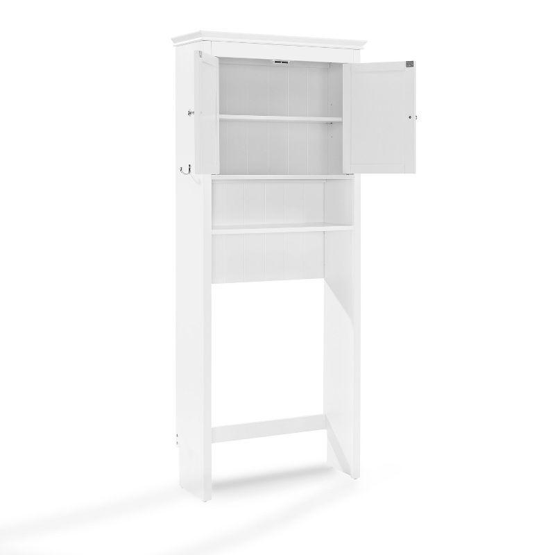 Lydia White Over-the-Toilet Bathroom Storage Cabinet