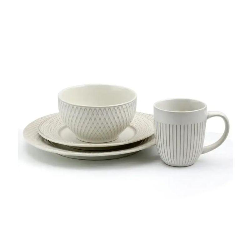 Ophelia & Co. Avelar 16 Piece Stoneware Dinnerware Set - Service for 4